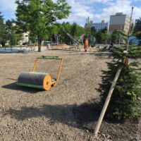 zakladanie trávnika Prievdza Greenclimber valcovanie